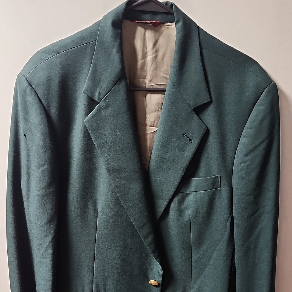 Classic Dark Green Men's Blazer